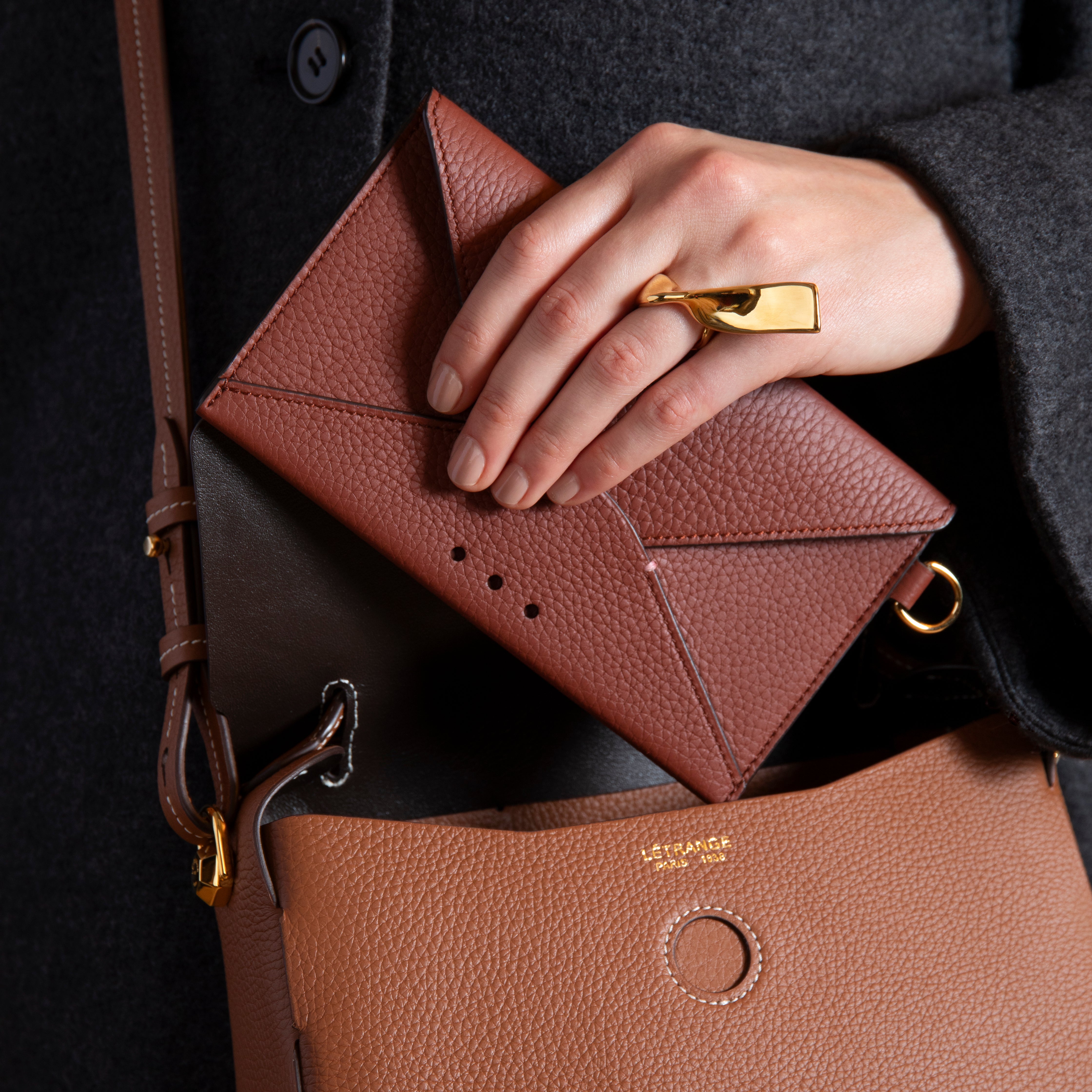 Empreinte Grande Virgule - Or