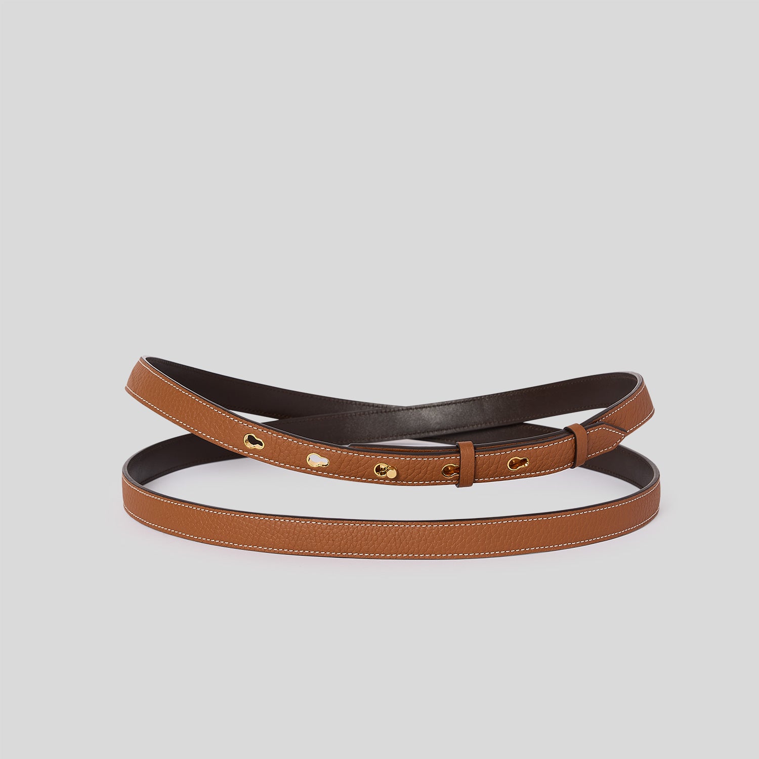 C-Clic Double Belt - Tan