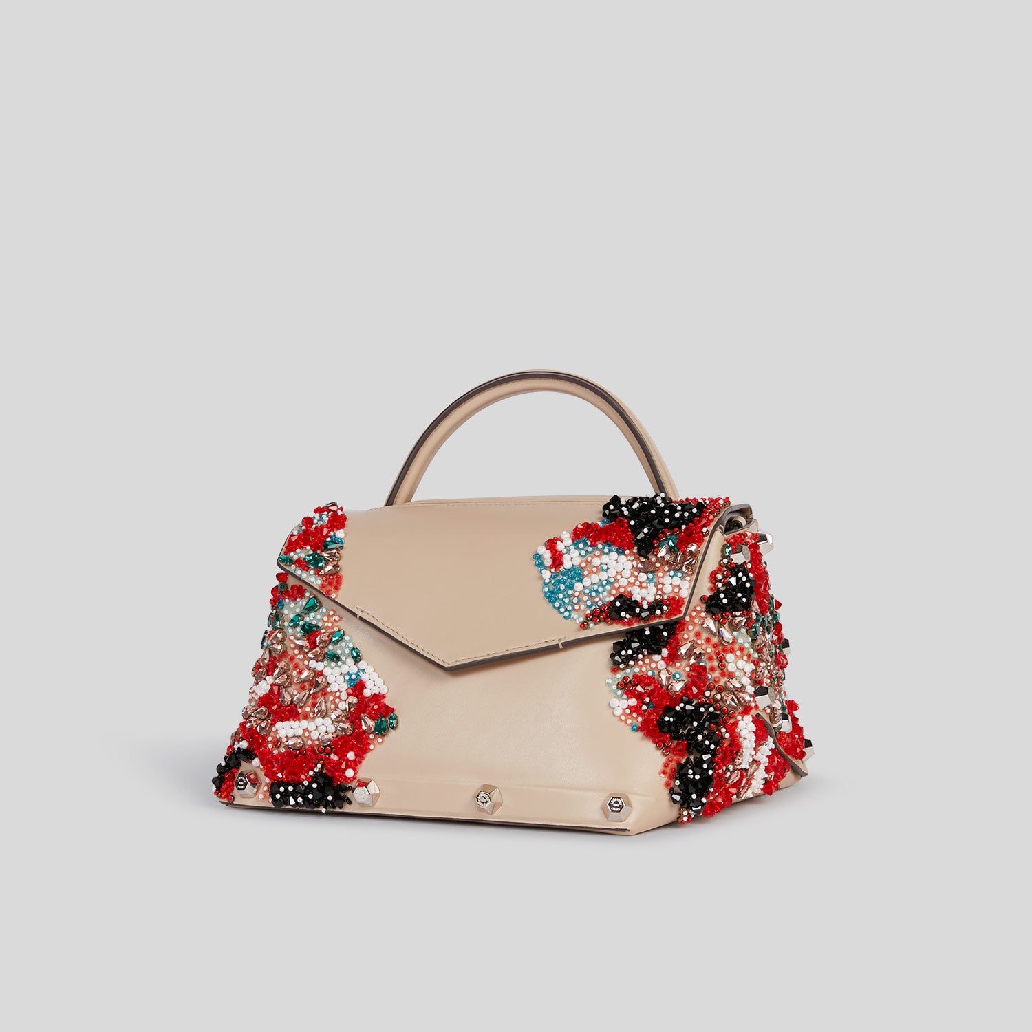L'Égo PM - Embroidered Sand