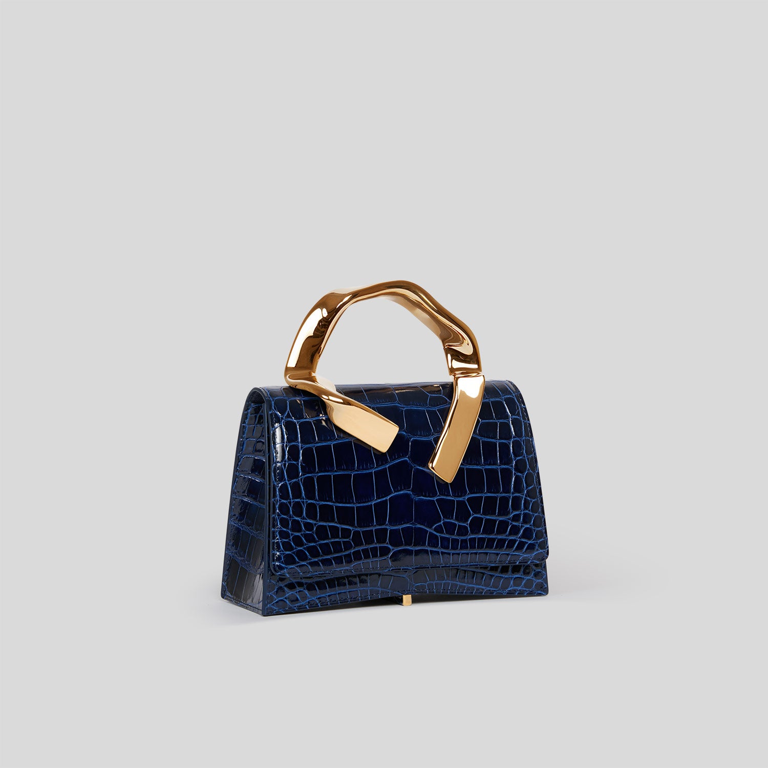 L'Empreinte Mini - Midnight Blue Alligator