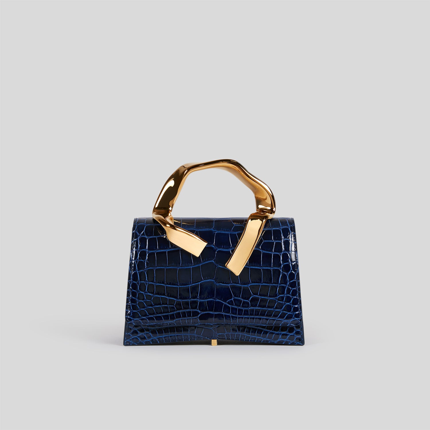 L'Empreinte Mini - Midnight Blue Alligator