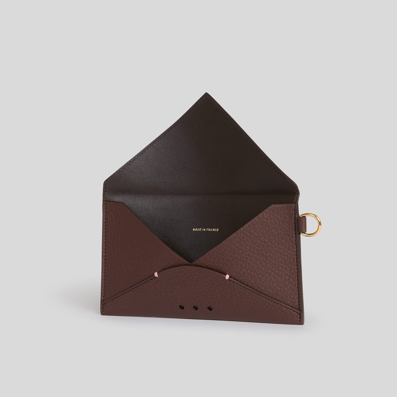 Le Porte-Passeport Enveloppe - Marron