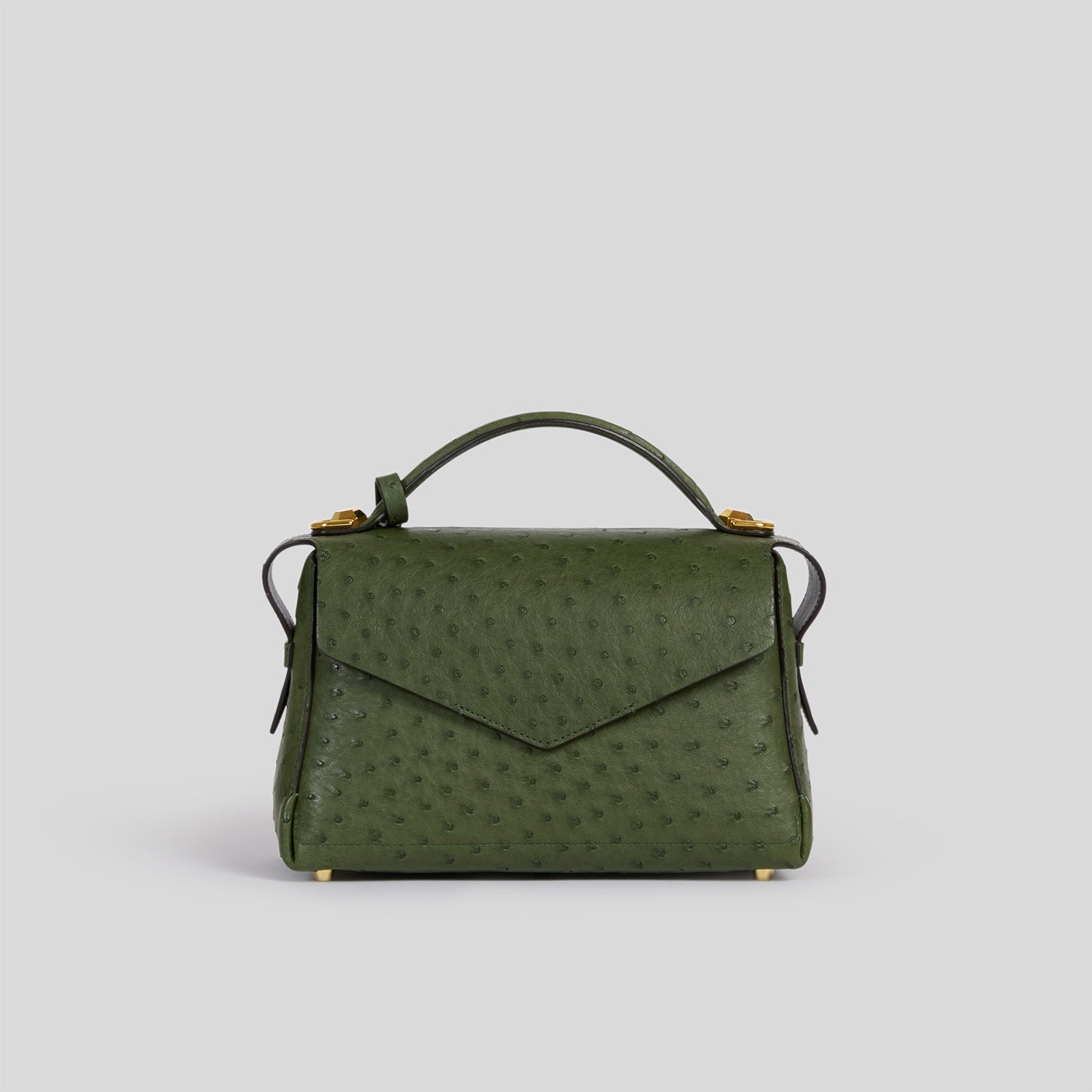 Le Visàvis Mini Autruche - Vert Maquis