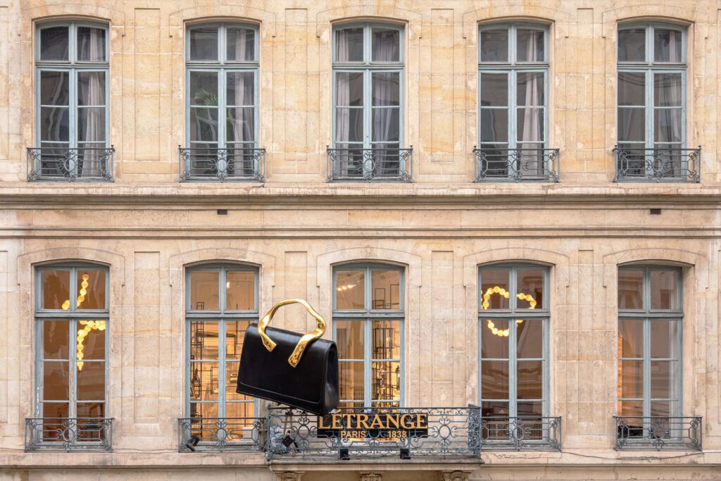 Le Nano Trunk Rectangulaire Coated Canvas – Au Départ Paris