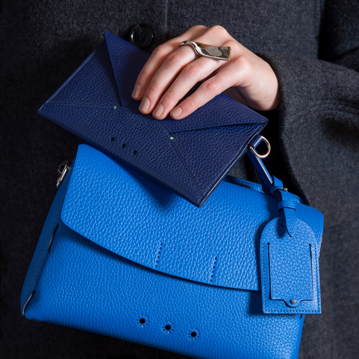 Le Porte-Passeport Enveloppe - Cobalt