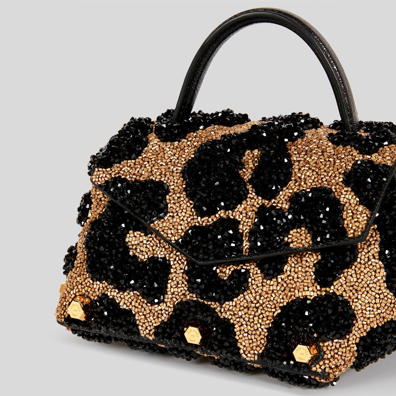 L'Égo Mini - Embroidered Leopard