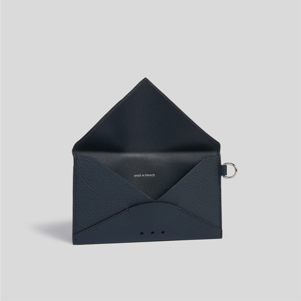 Le Porte-Passeport Enveloppe - Navy Blue 