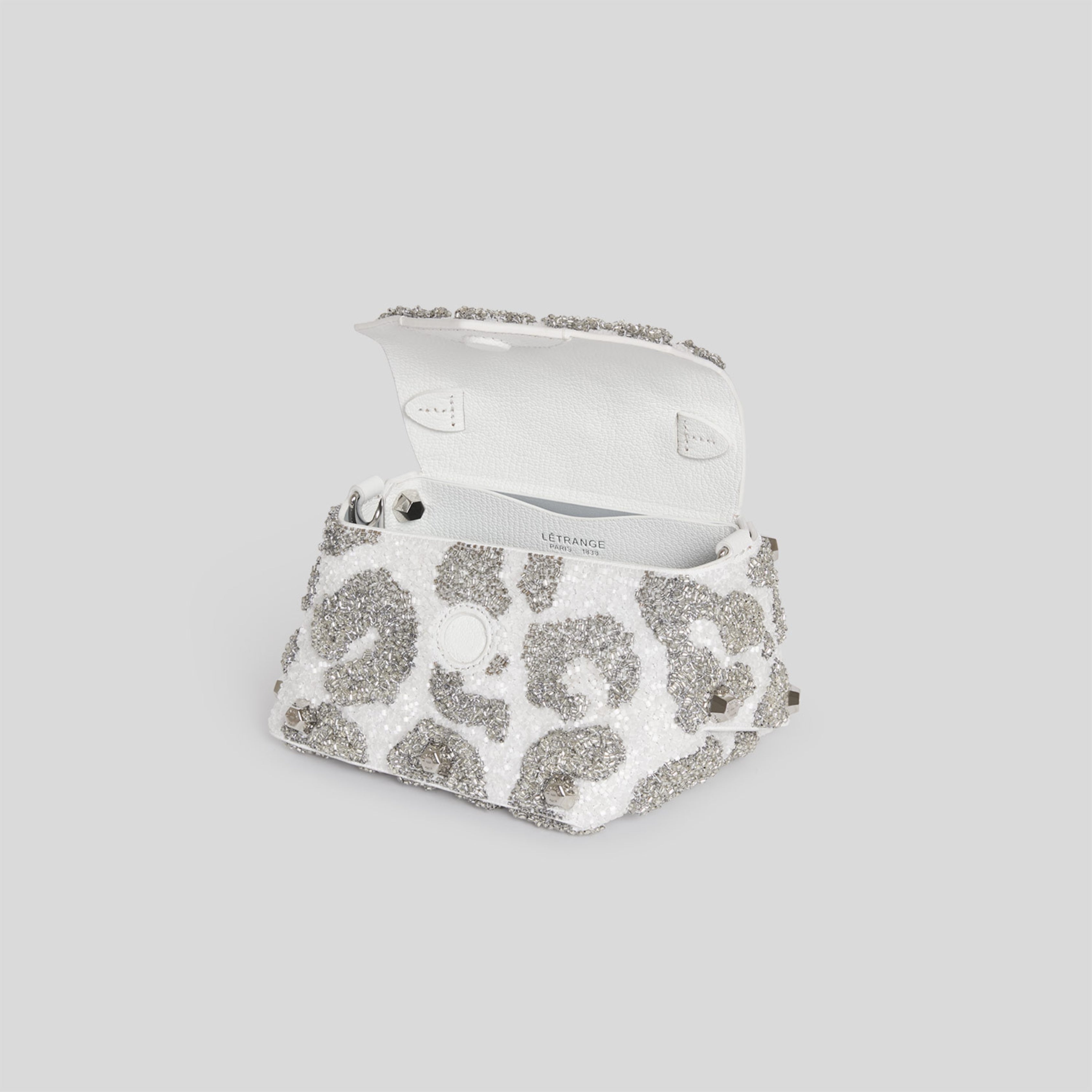 L’Égo Mini - Brodé Léopard des Neiges